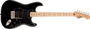 Fender Squier Sonic Stratocaster HSS elgitarr (svart)
