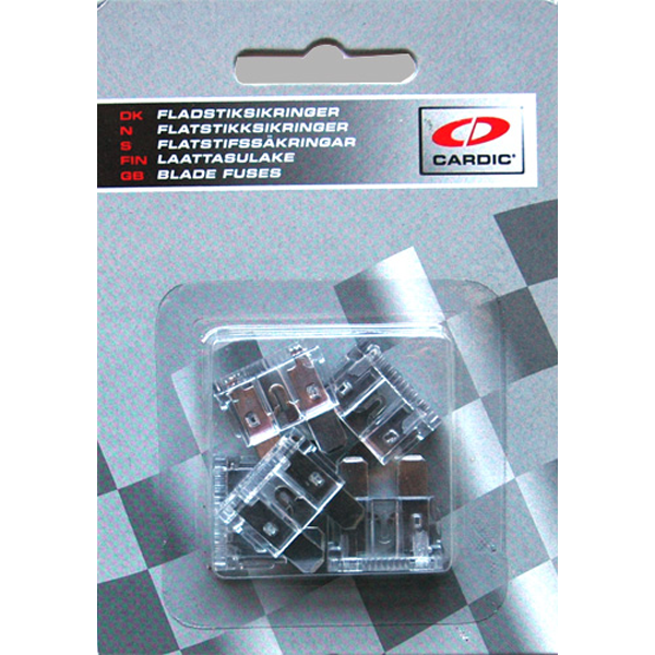 Flatstiftsäkringar 25 amp ( 5 st. fp. )
