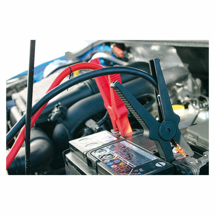 Startkabelset med elektr. skydd 2,5m
