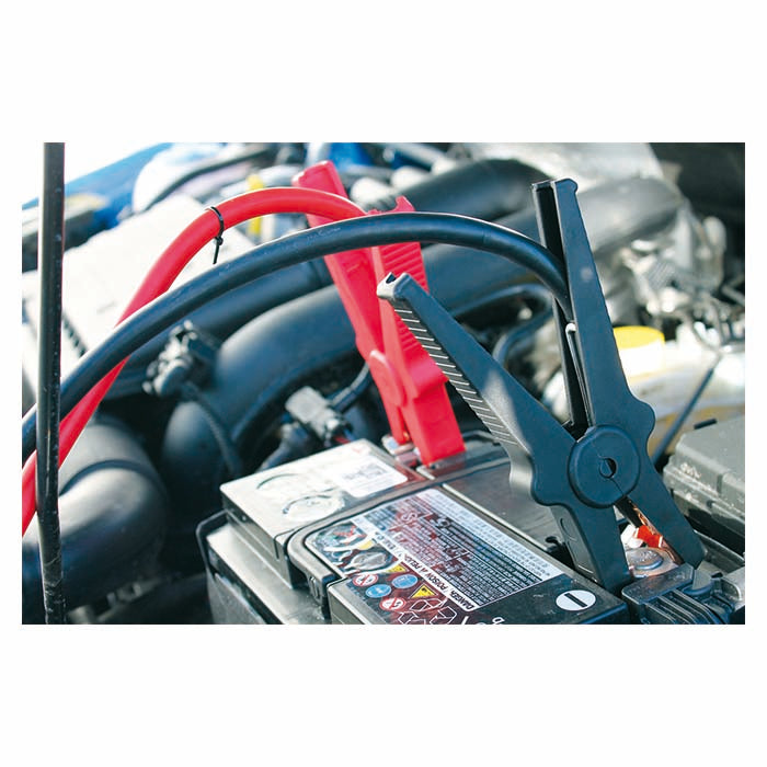 Startkabelset med elektr. skydd 2,5m