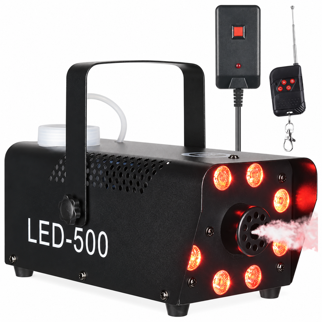 Light4Me Fog 500 LED Rökmaskin 500W med LED