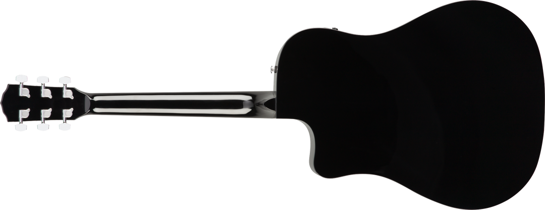 Fender CD-60SCE Dreadnought Western Guitar (svart)