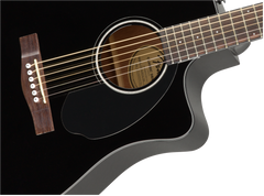 Fender CD-60SCE Dreadnought Western Guitar (svart)