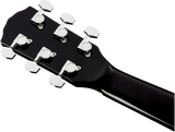Fender CD-60SCE Dreadnought Western Guitar (svart)