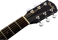 Fender CD-60SCE Dreadnought Western Guitar (svart)