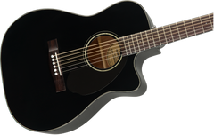 Fender CC-60SCE Concert Western Guitar (svart)