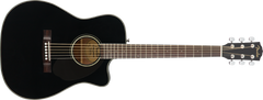 Fender CC-60SCE Concert Western Guitar (svart)