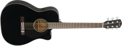 Fender CC-60SCE Concert Western Guitar (svart)