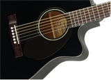 Fender CC-60SCE Concert Western Guitar (svart)