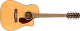 Fender CD-140SCE 12-strängad Western gitarr (naturlig)