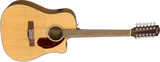 Fender CD-140SCE 12-strängad Western gitarr (naturlig)