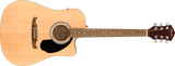 Fender FA-125CE Dreadnought Western gitarr (naturlig)