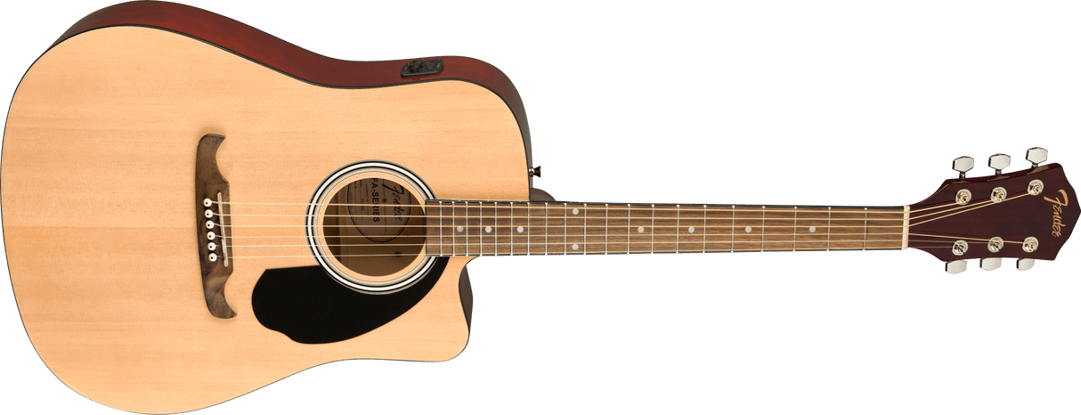 Fender FA-125CE Dreadnought Western gitarr (naturlig)