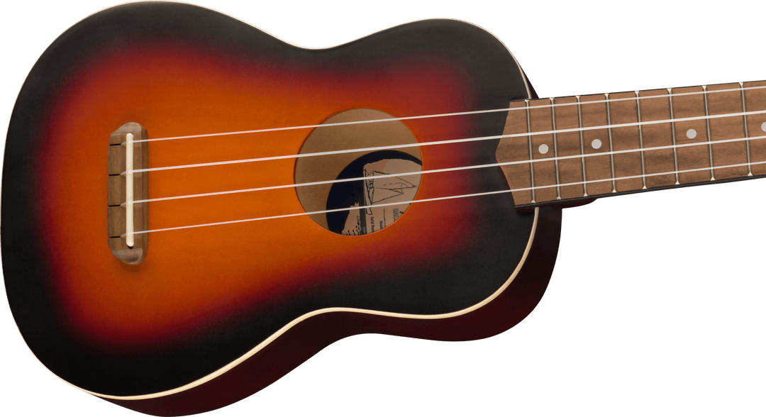 Fender Venice Soprano Ukulele (2-Färgs Sunburst)
