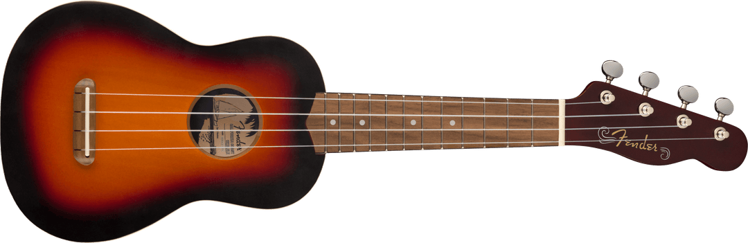 Fender Venice Soprano Ukulele (2-Färgs Sunburst)
