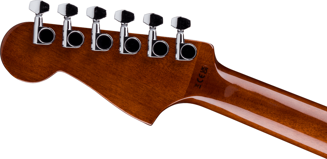 Fender California Standard Redondo™, Gran Top, Svart Plektrumskydd, 3-Färgers Sunburst