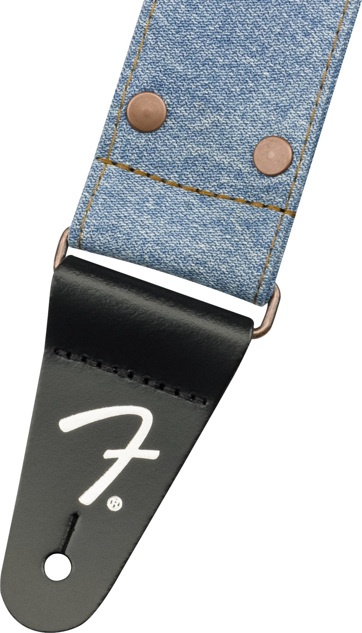 Fender x Wrangler Denim gitarrrem (Light Indigo, 2")