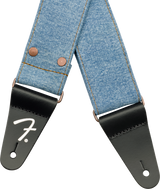 Fender x Wrangler Denim gitarrrem (Light Indigo, 2")