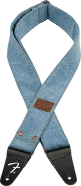 Fender x Wrangler Denim gitarrrem (Light Indigo, 2")