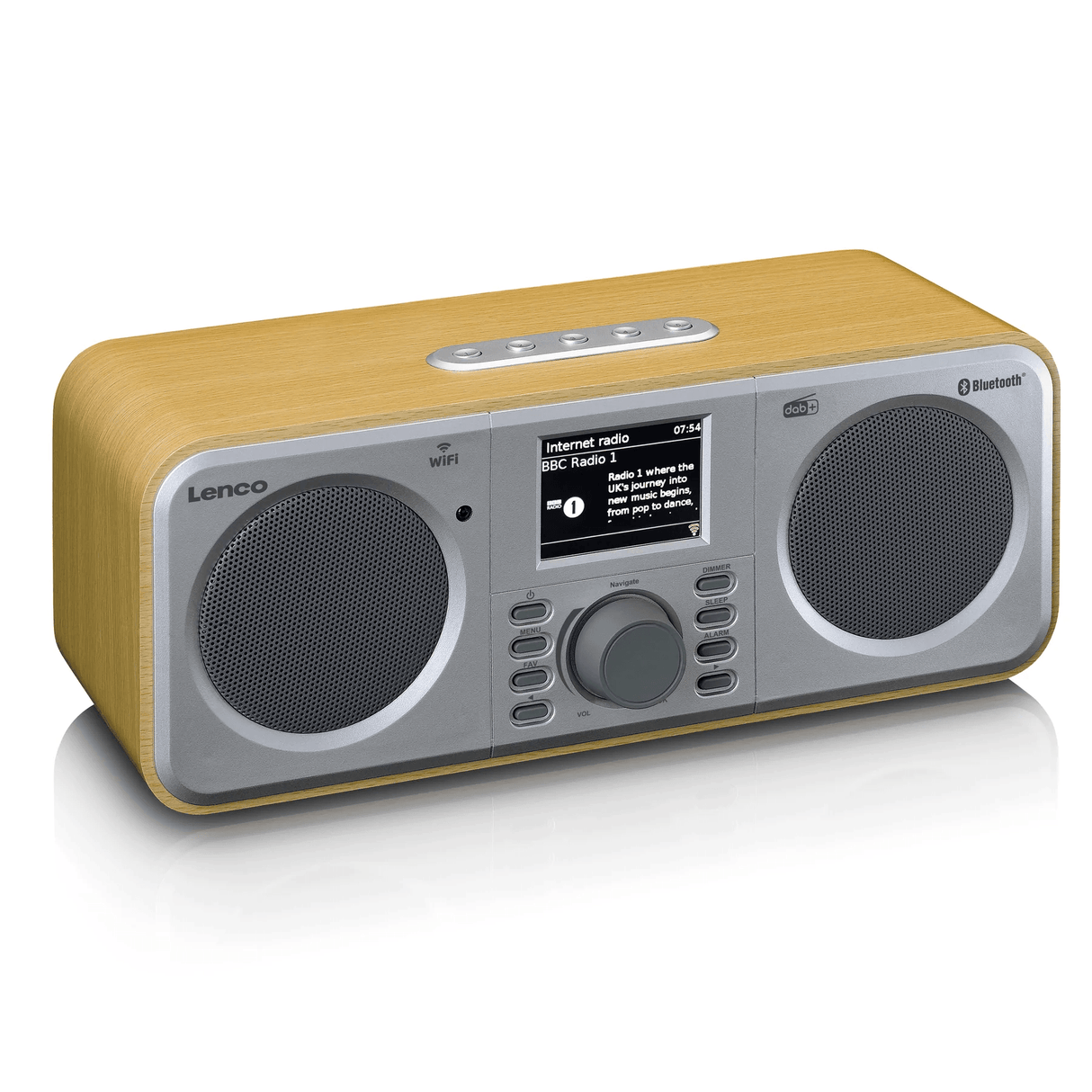 Lenco DIR-141 Radio (trä)