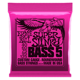 Ernie Ball Slinky Nickel Wound Bas Strings (5)
