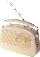 Madison Retro Radio m. Bluetooth (Beige)
