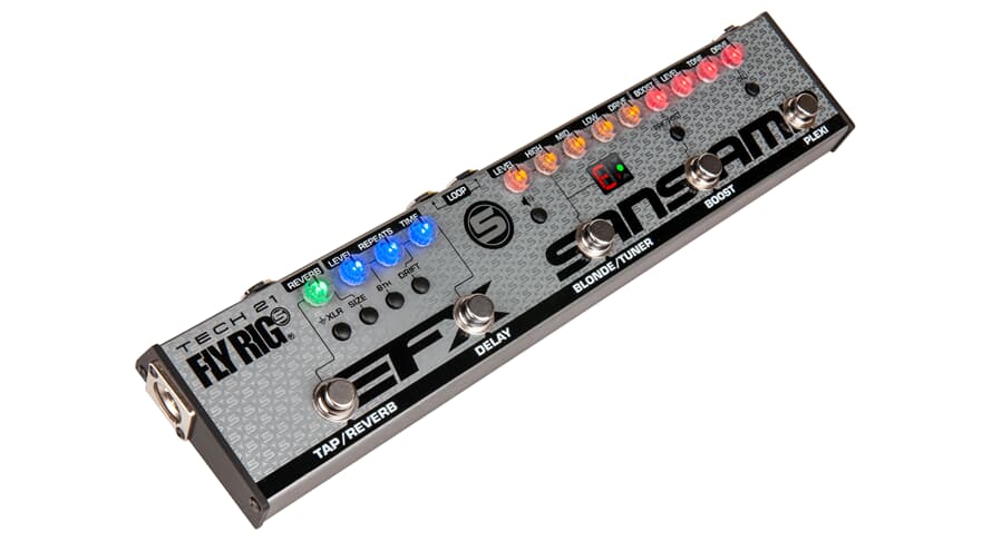 Tech 21 Fly Rig 5 v2 gitarr-multieffekt