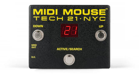 Tech 21 MIDI Mouse MIDI-fotkontroller