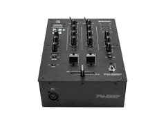 OMNITRONIC PM-222P 2-kanals DJ-mixer med spelare