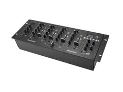 OMNITRONIC PM-444Pi 4-kanals DJ-mixer med spelare & USB-gränssnitt