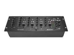 OMNITRONIC PM-444Pi 4-kanals DJ-mixer med spelare & USB-gränssnitt