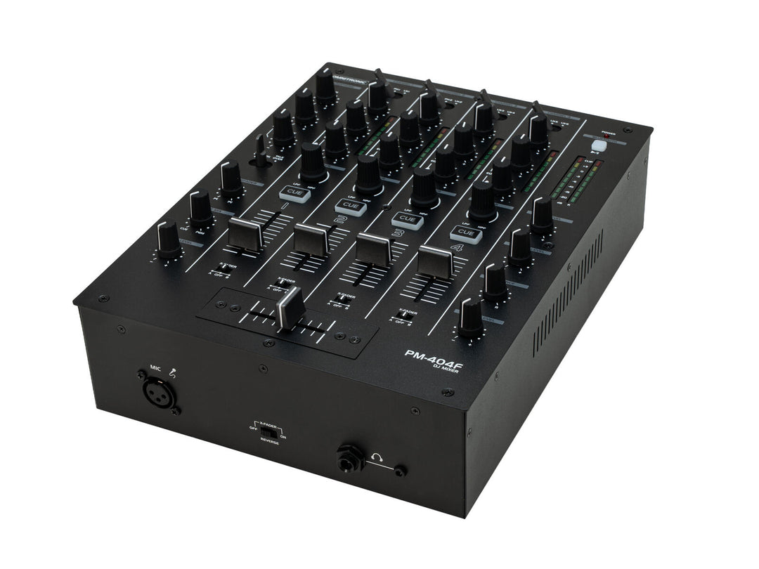 OMNITRONIC PM-404F 4-kanals DJ-mixer med Filter och Bluetooth