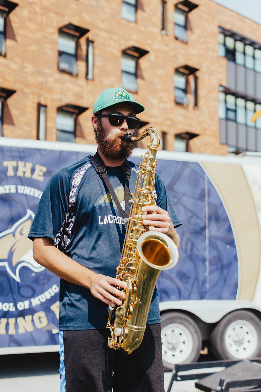 Neotech Soft Sax saxofonrem standard, röd, plasthake