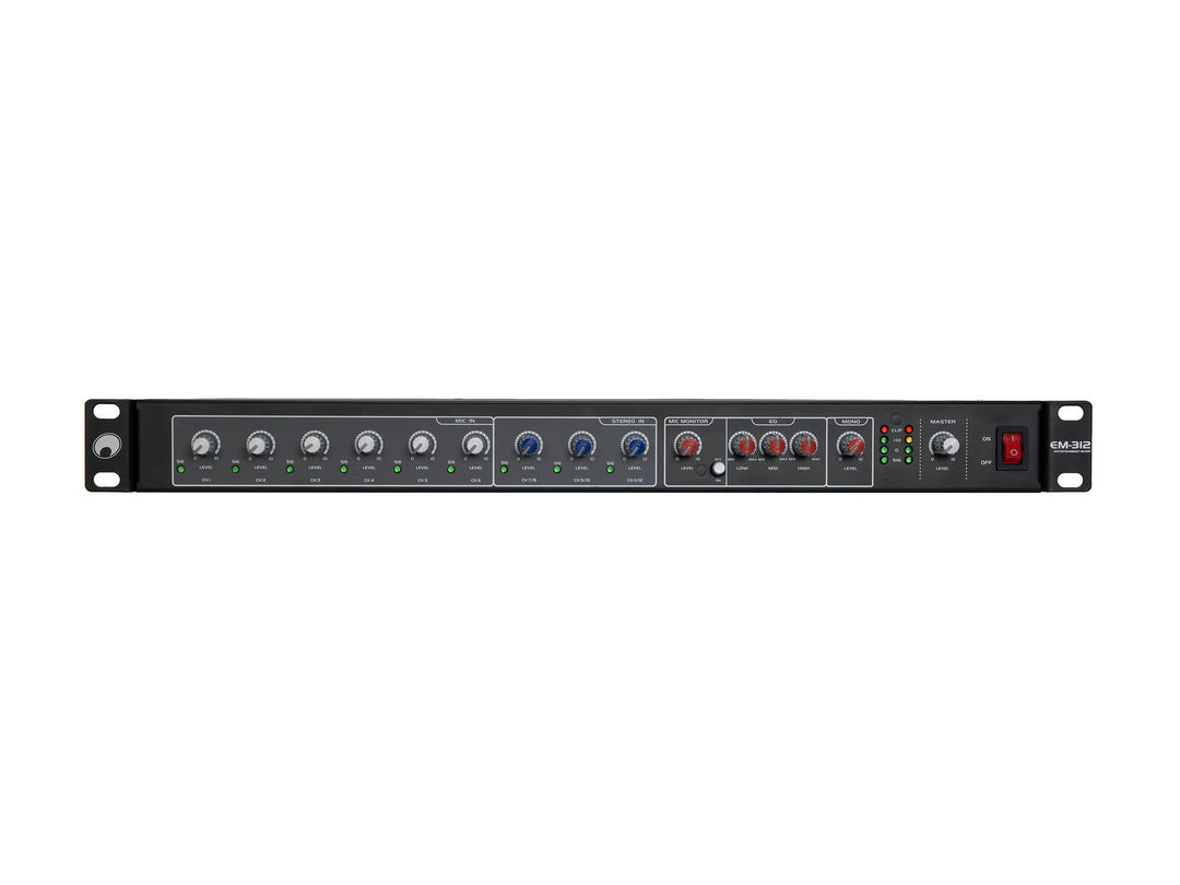 OMNITRONIC EM-312 underhållningsmixer