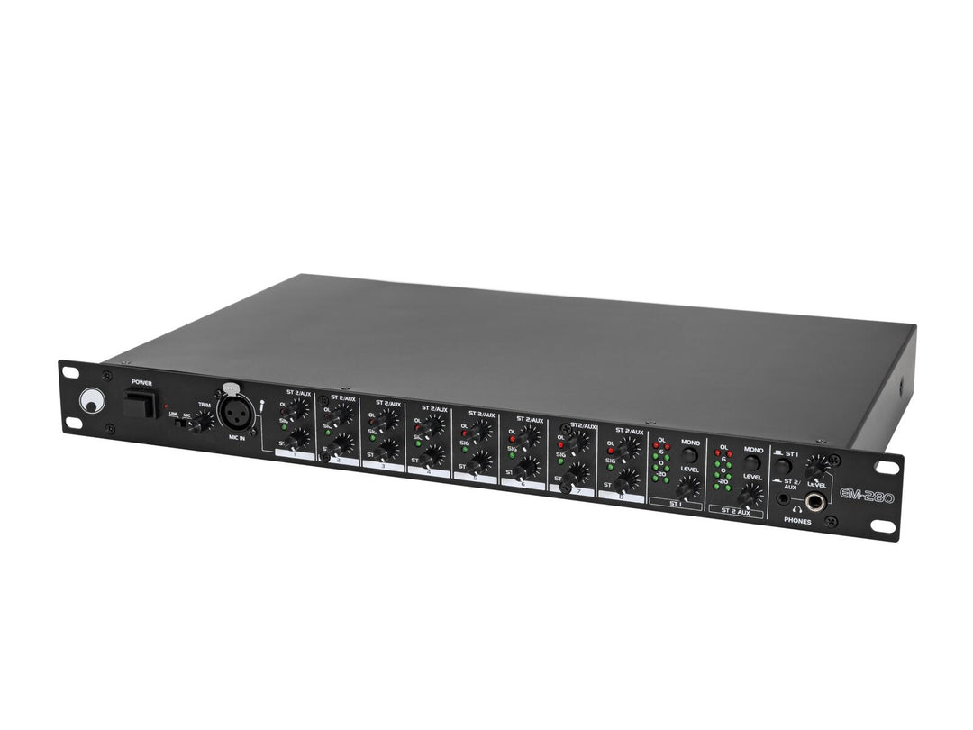 OMNITRONIC EM-280 underhållningsmixer