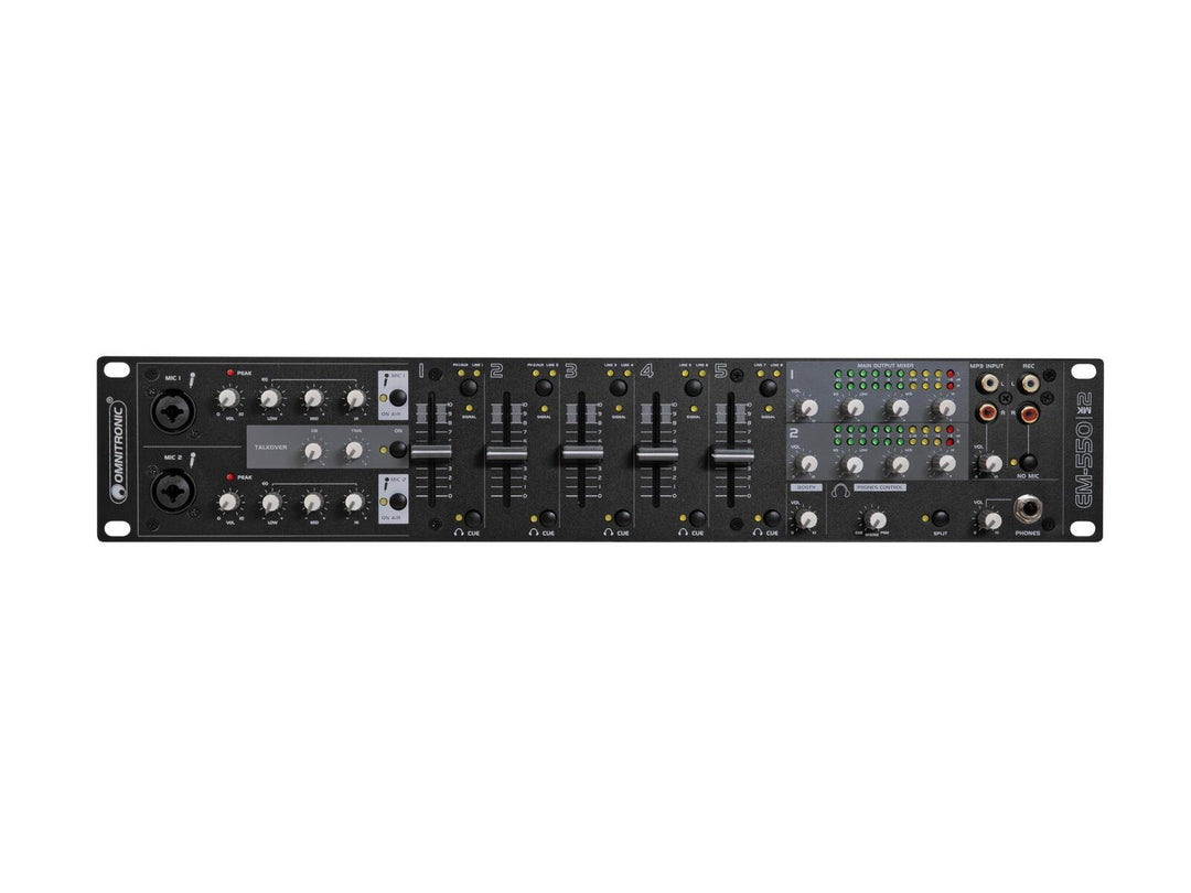 OMNITRONIC EM-550B MK2 underhållningsmixer