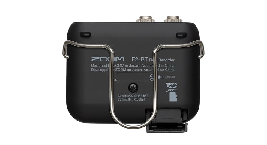 Zoom F2-BT-inspelare