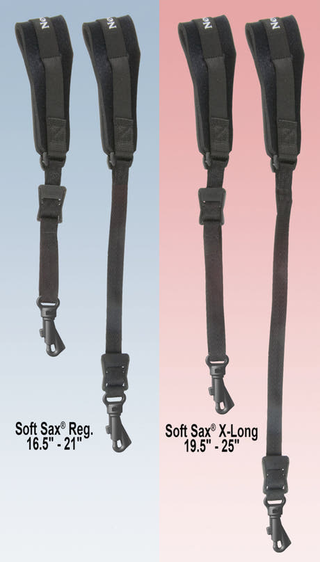 Neotech Soft Sax saxofonrem XL, svart, plasthake
