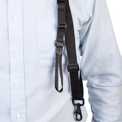 Neotech Tuba Harness junior, svart bärsele, 45,7 till 55,8 cm