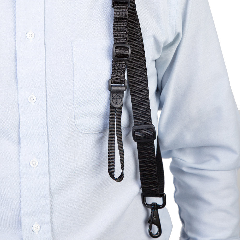 Neotech Tuba Harness junior, svart bärsele, 45,7 till 55,8 cm