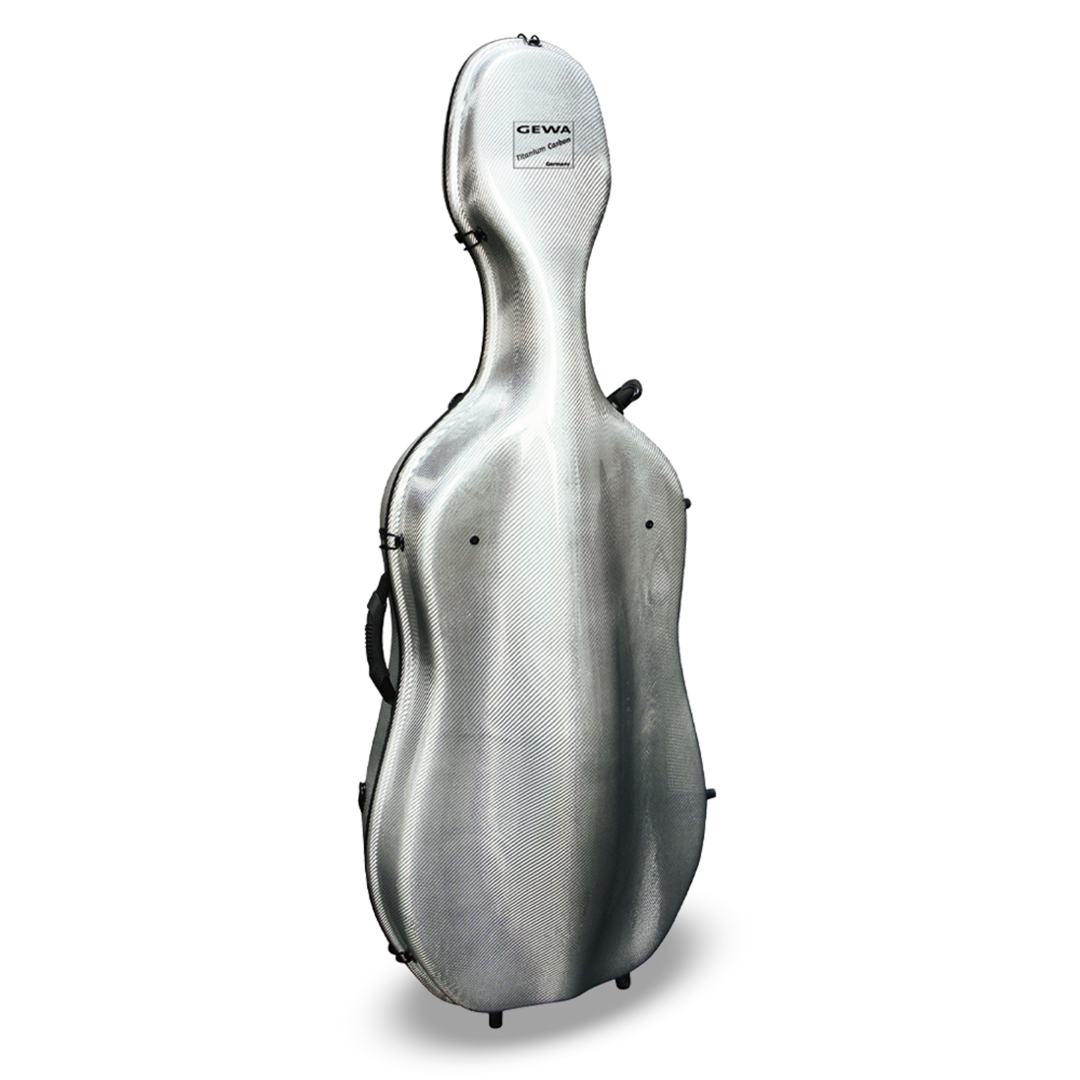 GEWA Cellos-fodral Idea Titanium Carbon 3.3 - Titanium/blå