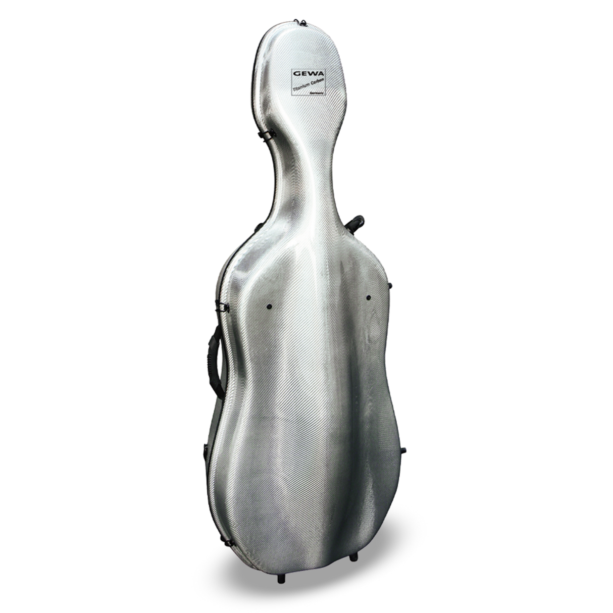 GEWA Cellos-fodral Idea Titanium Carbon 3.3 - Titanium/blå