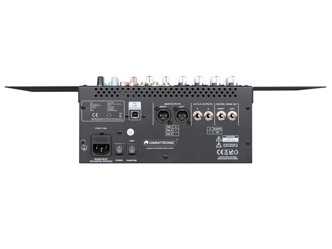 OMNITRONIC LMC-1422FX USB-mixer