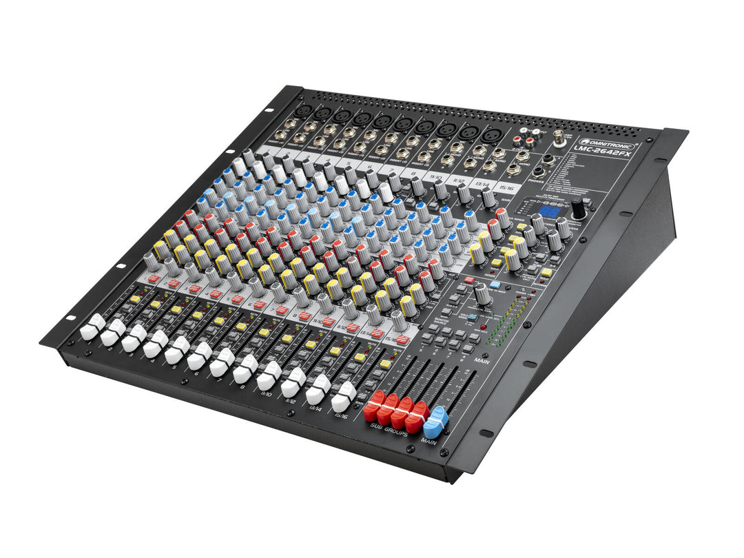 OMNITRONIC LMC-2642FX USB-mixer