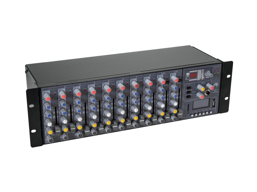 OMNITRONIC RM-1422FX USB-rackmixer