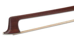 GEWA violinbue W.R. Wild, rund stang i pernambuco, nysølvmonteret