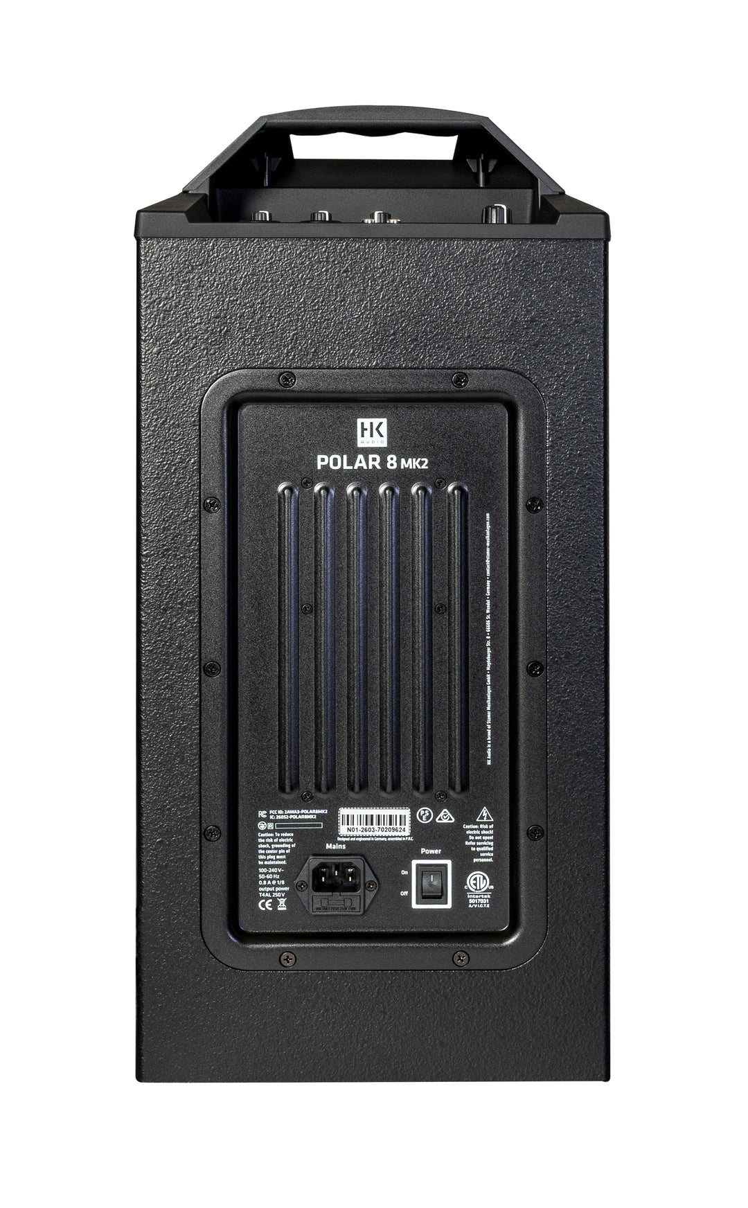 HK Audio POLAR 8 MK2 Aktivt kolumn-PA-system 1200 W med Bluetooth (svart)