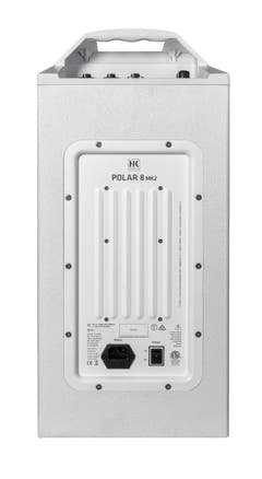 HK Audio POLAR 8 MK2 White Aktivt kolumn-PA-system 1200 W med Bluetooth