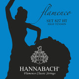 Hannabach strängar för klassisk Gitarrer Serie 827 Hög spänning Flamenco - Set hög (827HT)