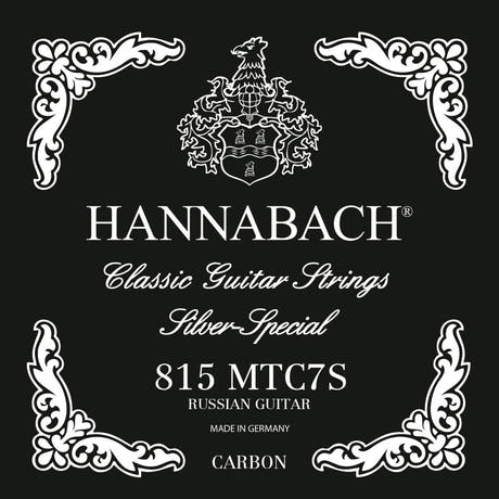 Hannabach strängar för klassisk gitarr specialmodell - set (815MTC7S)